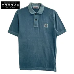 ストーンアイランド　ヴィンテージ青ポロシャツ ブルー（青）系 STONE ISLAND(ストーンアイランド) ポロシャツ