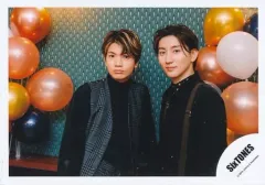 【中古】生写真(ジャニーズ) SixTONES/高地優吾・京本大我/横型・上半身/アルバム「声」MV＆ジャケ写オフショット/公式生写真