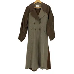 ムルーア MURUA 20AW マテリアル ミックス トレンチ コート レディース FREE 