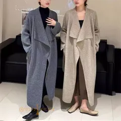 ロングカーディガン レディース ニットカーディガン コーディガン  コート ロング丈 ロングニット 長袖 アウター ロングセーター ポケット付き トップス おしゃれ 可愛い 秋冬 秋服 冬服 通勤 通学 大人  可愛い　mrj301