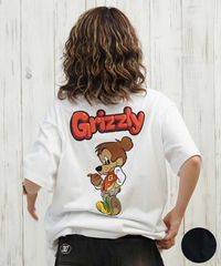 【ムラスポ公式】新品 GRIZZLY グリズリー 半袖 Tシャツ レディース バックプリント オーバーサイズ G25SS1434