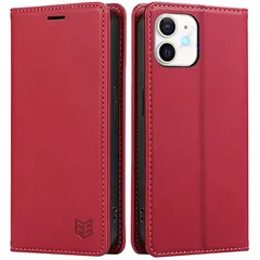 FeeY iphone12 ケース 手帳型 Iphone12pro 手帳 ケース 耐衝撃TPU素材カード収納 マグネット内蔵 スタンド機能付き アイフォン12携帯カバー全面保護 iphone 12/ 12pro スマホケース 5G 6.1インチ対応, ロー 1