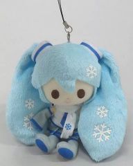 [중고] 잡화 스노우 미쿠 (We love music) 마스코트 인형 [SNOW MIKU] 스노우 미쿠 스카이 타운 한정