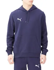【新品・2営業日で発送】PUMA プーマ TEAMGOAL_カジュアル_フーディー (659377) 色 : PUMA_NAVY サイズ : M 