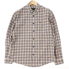 エディバウアー ☆ Eddie Bauer 長袖シャツ ボタンダウンシャツ イエロー系 L バランスの良いナイス配色♪ 大人カジュアル アメカジ■H196のサムネイル