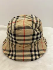 バーバリー リバーシブル バケットハット 未使用 中古・古着通販】BURBERRY (バーバリー) バケットハット ブラック