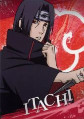[중고] 클리어 포스터 A3 클리어 포스터 우치하 이타치 [이치 반 쿠지 NARUTO-나루토- 질풍전 이어지는 생각] F상