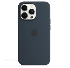 未使用 Apple 純正 iPhone13 Pro シリコンケース アビスブルー 青 MagSafe対応 マグセーフ アップル 13プロ 並行輸入品 apple純正ケース SIBA13pro