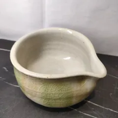 ④  湯冷まし 茶こぼし 取っ手付き 御幸窯 茶道具 アンティーク ヴィンテージ JAPAN 陶器 インテリア 和食器 片口 Vintage