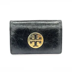 TORYBURCH トリーバーチ カードケース  レザー    ブラック レディース / 240001158350