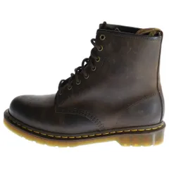 Dr.Martens (ドクターマーチン) 1460 8ホールブーツ ハイカットレザーシューズ ユーズド加工 ダークブラウン 11822203