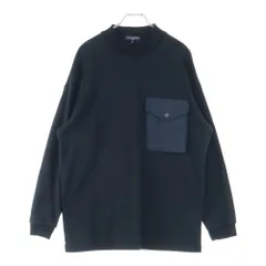 COMME des GARCONS HOMME (コムデギャルソンオム) ポケット モックネックネックスウェットトレーナー ブラック HL-T002のサムネイル