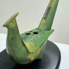 【三枝惣太郎】瑞鳥 孔雀 高岡銅器 アンティーク レア 希少 新品未使用 三枝惣太郎】瑞鳥 孔雀 高岡銅器 アンティーク レア 希少 新品未