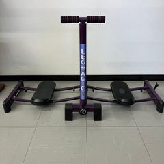 【健康器具】LEG MAGIC X レッグマジックX 筋トレ　美脚　エクササイズ ショップジャパン 紫　パープル