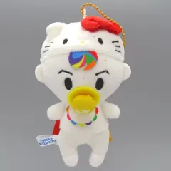 【中古】キーホルダー ハローキティ×小田ちゃん マスコット 「サンリオキャラクターズ×7ORDER」