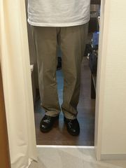 DOCKERS ドッカーズ Levi's リーバイス チノパン ノータックチノ メンズパンツ 綿パンツ カジュアルパンツ ベージュ ブラウン系 W36L32 A-638