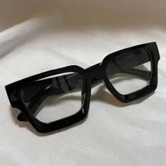 新品 ヴィンテージ ブラック スクエアフレーム 伊達メガネ アメカジ サングラス伊達メガネ 黒縁 太フレーム スクエア メンズ レディース モード系 個性派 フチ太 おしゃれ 韓国系 眼鏡 ブラック ノーブランド 軽量