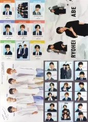 【中古】ポスター 阿部亮平(Snow Man)/なにわ男子/Lil かんさい ピンナップ(二つ折) Wink up(ウィンクアップ) 2022年9月号 綴じ込み付録