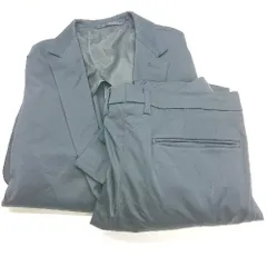 ◇ ⊇ MICHEL KLEIN 背抜き S ジャケット パンツ パンツスーツ サイズ48 ネイビー レディース E  【1503050037273】