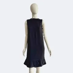 MIU MIU ブラックミニワンピース 38 Miu Miu | Dresses | Miu Miu Black Mini Dress With Satin Bow
