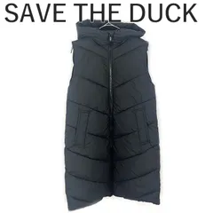 SABE THE DUCK フーデッドロングダウンベスト SABE THE DUCK フーデッドロングダウンベスト - メルカリ