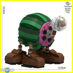 Tung Tung Tung Sahur 툰툰툰 사푸르 레고 호환 블록 장난감 교육 장난감 크리스마스 어린이 선물 LEGO 선물 Itarian Brainrot 이탈리아 브레인 밈 밈 tslb016