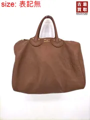 ヤングアンドオルセン YOUNG＆OLSEN The DRYGOODS STORE EMBOSSED LEATHER レザーボストン ハンドバッグ レディース 表記無 のサムネイル