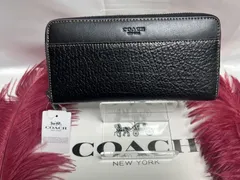 お使いいただけたら嬉しいです未使用　コーチ 二つ折り財布 ブラック　COACH  waterbuffalo