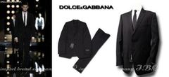 ★DOLCE&GABBANA★ドルガバ★2つ釦ブラックスーツ52黒大きいサイズ★