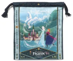 【中古】バッグ アナ＆エルサ＆オラフ きんちゃく 「アナと雪の女王 アナとエルサのフローズンジャーニー」 東京ディズニーシー限定 ファンタジースプリングスグッズ