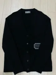 Christian Dior ネイビー Vネックカーディガン xl Vネックカーディガン C－04 002 ネイビー S～3L| 作業
