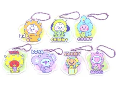 【中古】キーホルダー 全7種セット オリジナルアクリルキーホルダー(ベビーモンスター) 「BT21」 ファミリーマート限定