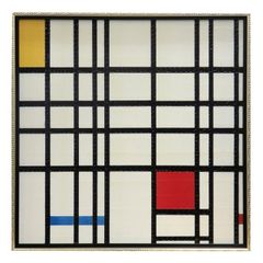 ピート・モンドリアン、『コンポジション 第6番』、希少な画集より