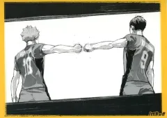 【中古】アニメムック ≪アニメ・漫画系書籍≫ ハイキュー!!(ジャンプリミックス)(19) アニメイト購入特典 B5名シーンカード