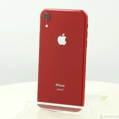 〔中古品〕 iPhoneXR 64GB プロダクトレッド MT062J／A SIMフリー【368】