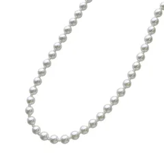 プラスヴァンドーム PLUS VENDOME ネックレス ペンダント ロング フェイクパール ホワイト /YO9