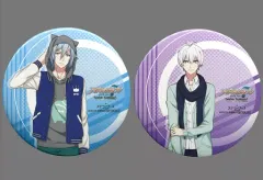 【中古】バッジ・ピンズ(キャラクター) 四葉環＆逢坂壮五 100mm缶バッジ2個セット 「PS Vita ソフト アイドリッシュセブン Twelve Fantasia!」 ステラワース購入特典