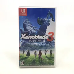 01w-4764 〇  ニンテンドースイッチソフト ゼノブレイド3 動作確認済み  【中古品】