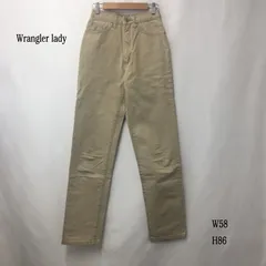 Wrangler lady ラングラーレディー デニムパンツ ジーンズ パンツ ストレートパンツ ベージュ サイズ（W58.H86）