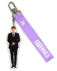 【中古】雑貨 ジン(BTS/防弾少年団) ストラップキーリング 「BTS WORLD」
