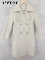 ■ ◎ Tiara ティアラ ウエストベルト付 長袖 トレンチ コート サイズ3 ベージュ レディース  【中古】 【1002802263590】のサムネイル