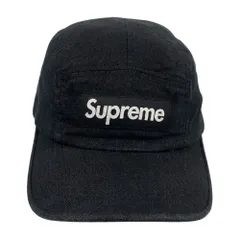 Supreme USA製 キャンプキャップ 黒 刺繍ロゴ　アメリカ製 2025年最新】supreme usa キャップの人気アイテム - メルカリ