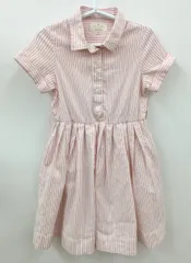 ケイトスペード kate spade シャツワンピース 120 ストライプ 2507WS042
