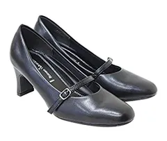 パンプス 痛くない 歩きやすい 大きいサイズ ストラップ 黒 ローヒール オフィス 就活 リクルート 通勤 フォーマル 入学式 入園式 卒業式 卒園式 結婚式 靴 VB3301 24.0cm