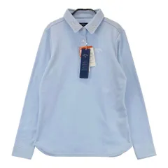 サイズ：L CALLAWAY キャロウェイ  星刺繍 裏起毛 長袖ポロシャツ  ブルー系 [240101329341]# ゴルフウェア レディース ストスト