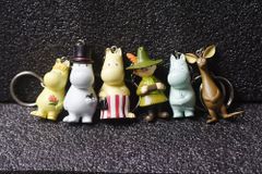 moomin ムーミン フィギュア キーホルダー スナフキン スニフ ママ パパ 他 昭和 レトロ アニメ 漫画