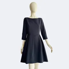 23区 ワンピース ネイビー 未使用 紺色 小さいサイズ 発表会等に