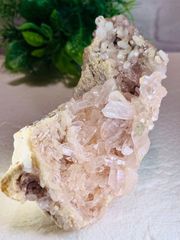 ピンクヒマラヤ 龍穴水晶　マニカラン産　クリスタル　原石　クラスター