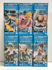 26.【未開封】ワンピース ワールドコレクタブル フィギュア  WT100記念 大海賊百景4 全6種 セット 【併売品】▲