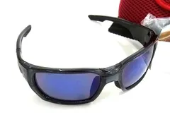 ■美品■ RUSTY ラスティー ミラーレンズ サングラス メガネ 眼鏡 メンズ レディース クリアブルー系 DJ9751